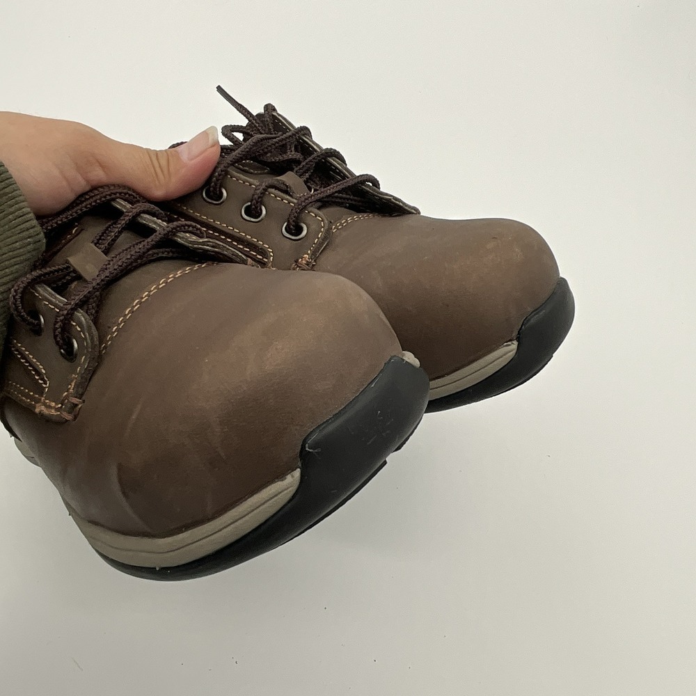 RED WING Comfort Pro Oxford Work Shoes 2309 Brown Steel Toe Women Size 5.5D - Picture 5 of 9